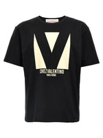 Black Chez Valentino T-shirt 1
