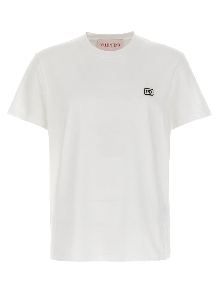 White 'VLogo' T-shirt 1