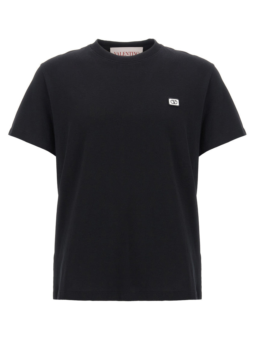 Black  'VLogo' T-shirt 1