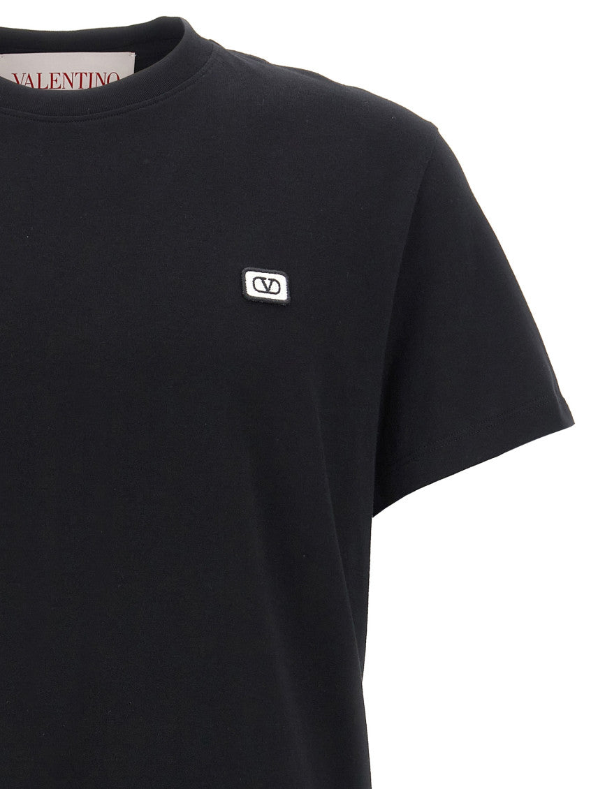 Black  'VLogo' T-shirt 3