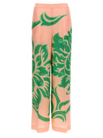 Pink Silk pants 1