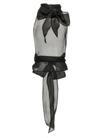 Black Couture Bow top 1