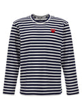Blue Logo Striped T-shirt 1