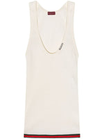 White Logo Tank Top 1