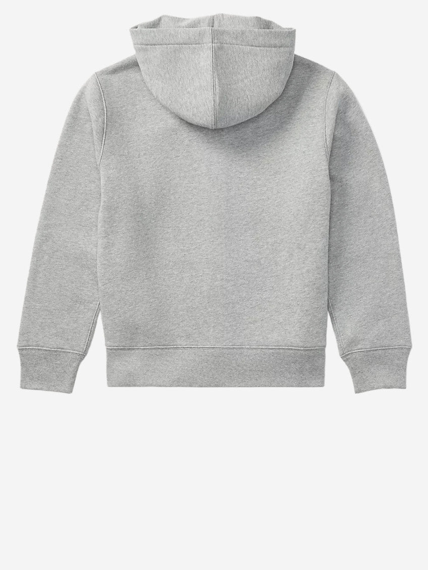 Kids Grey Logo Hoodie 2