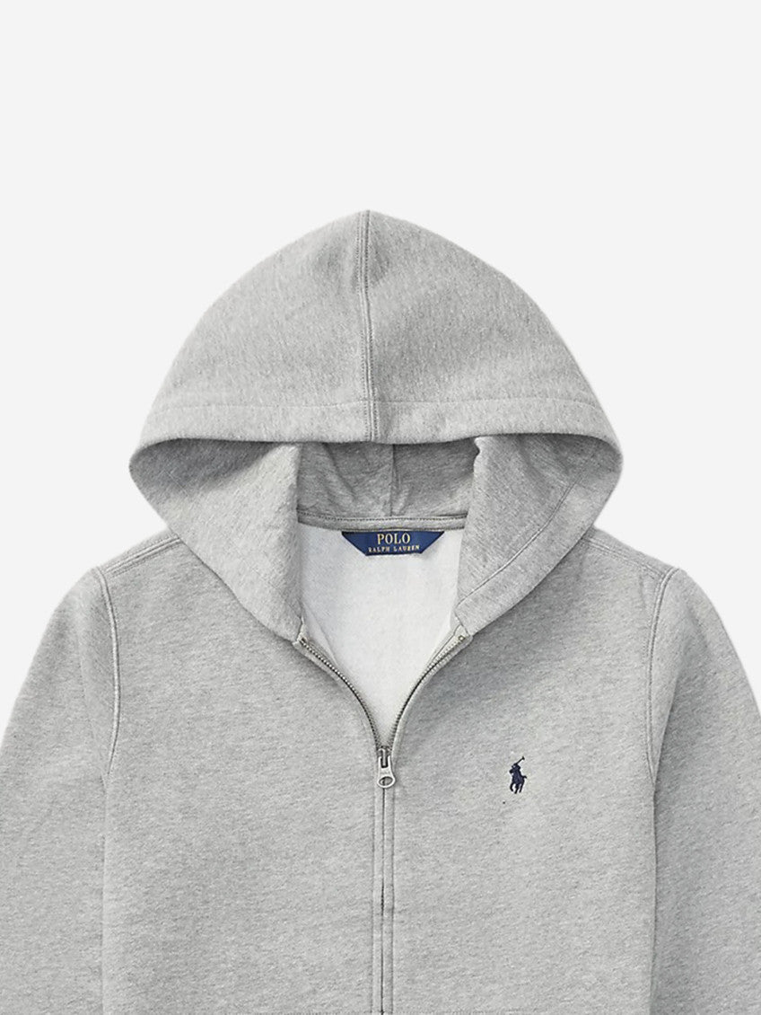 Kids Grey Logo Hoodie 3