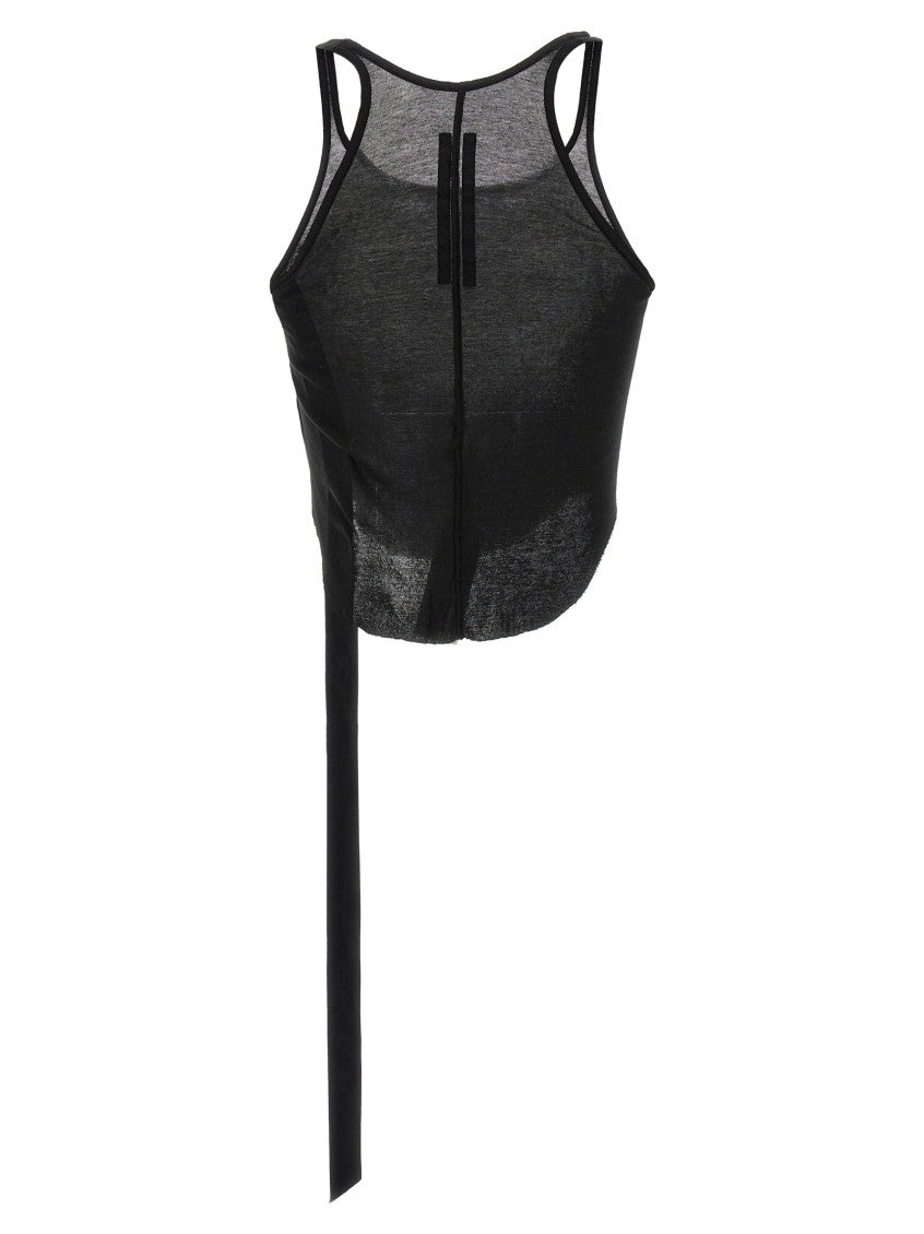 Black 'Basic' tank top 2