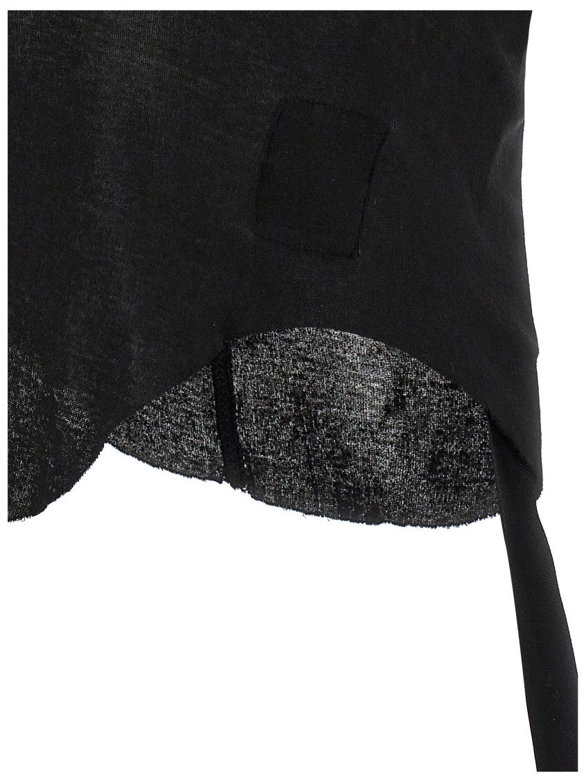Black 'Basic' tank top 4