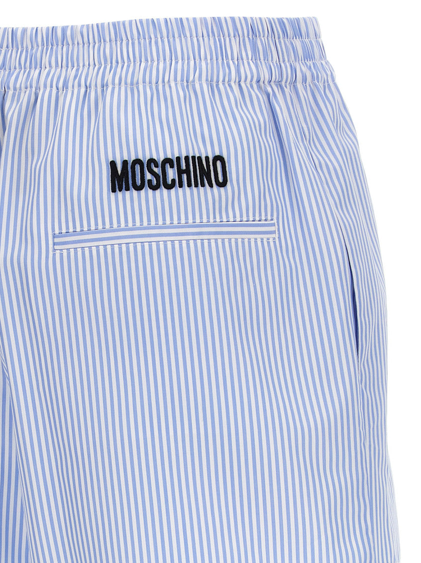 Light Blue Poplin shorts 4