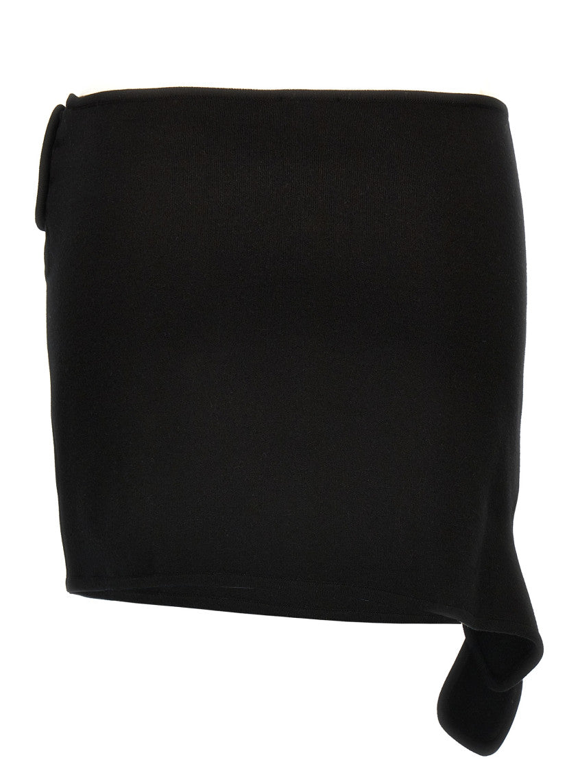 Black 'Loop Milano' skirt 2