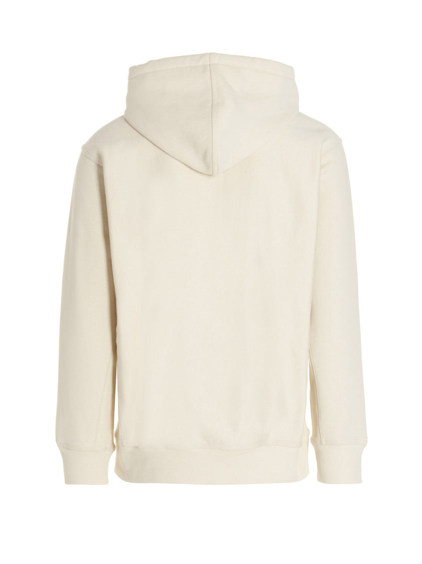 Beige American Script Hoodie 2