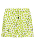 Multicolor 'Strawberry Garden' shorts 1