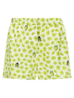 Multicolor 'Strawberry Garden' shorts 1