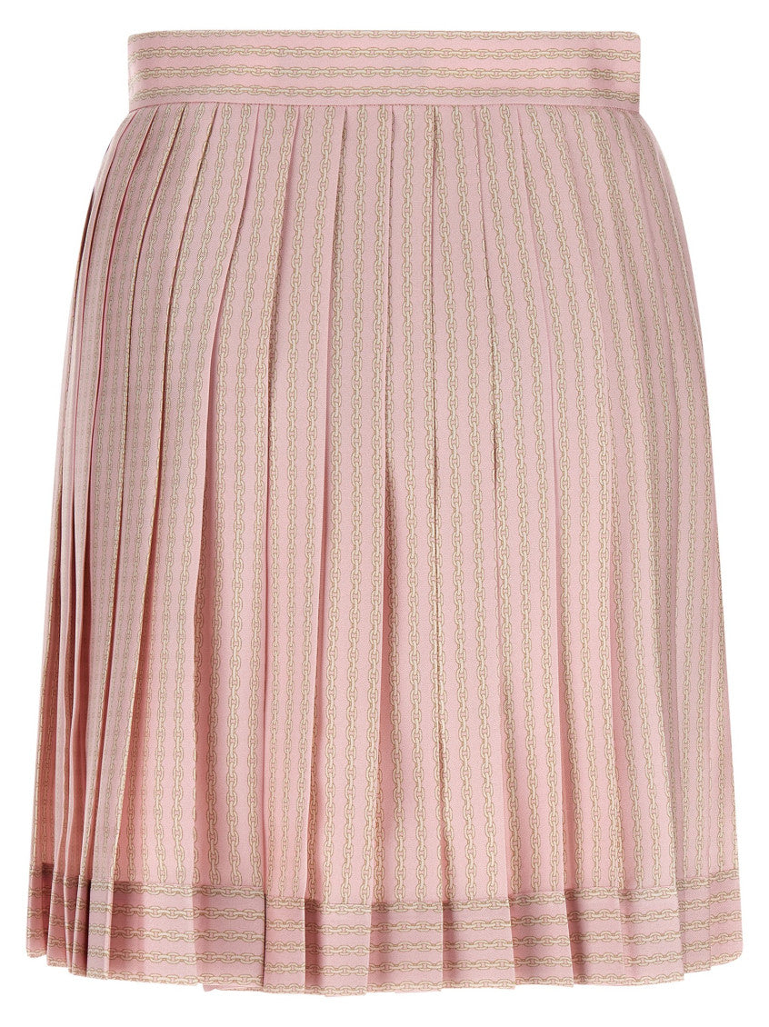 Pink 'Versace Treasure' skirt 2