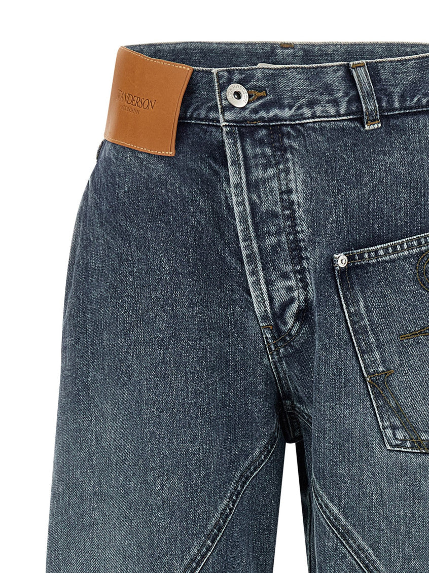 Blue 'Twisted Workwear' jeans 3