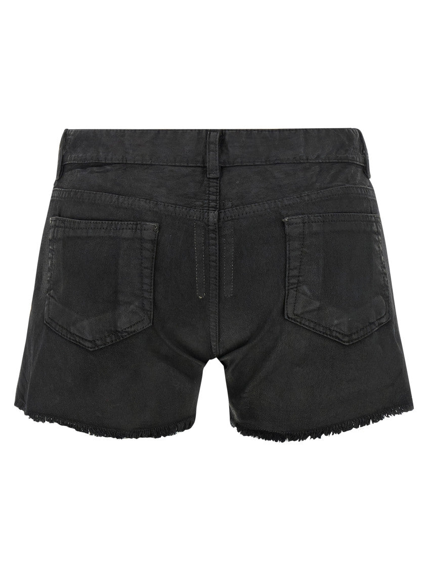 Black 'Lana Cut Offs' shorts 2