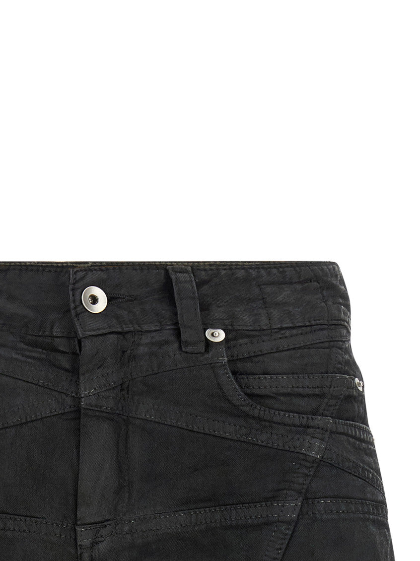 Black 'Lana Cut Offs' shorts 3