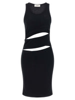 Black 'Spiral' dress 1