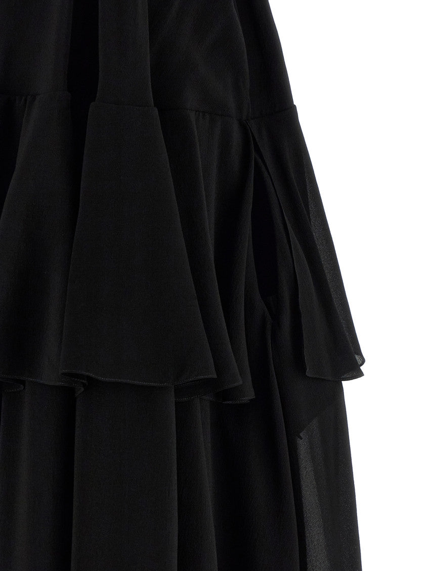 Black Silk dress 4