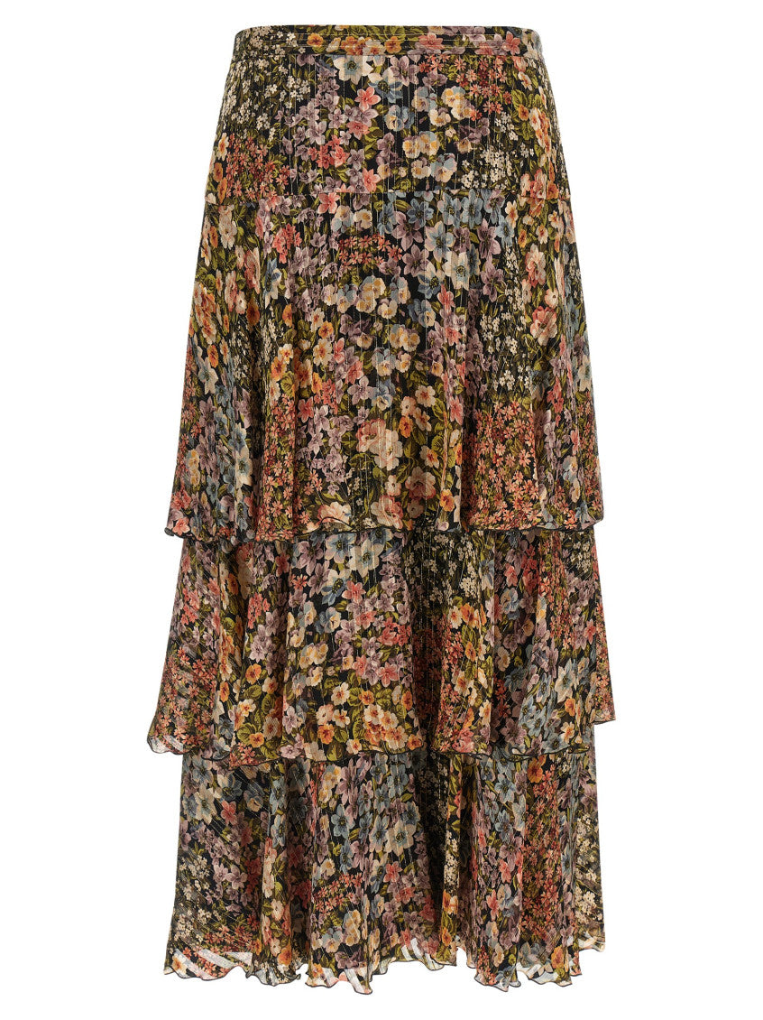 Multicolor 'Après L'hiver' Skirt 2