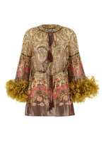 Multicolor 'Voyage Imaginaire Paisley' Top 1
