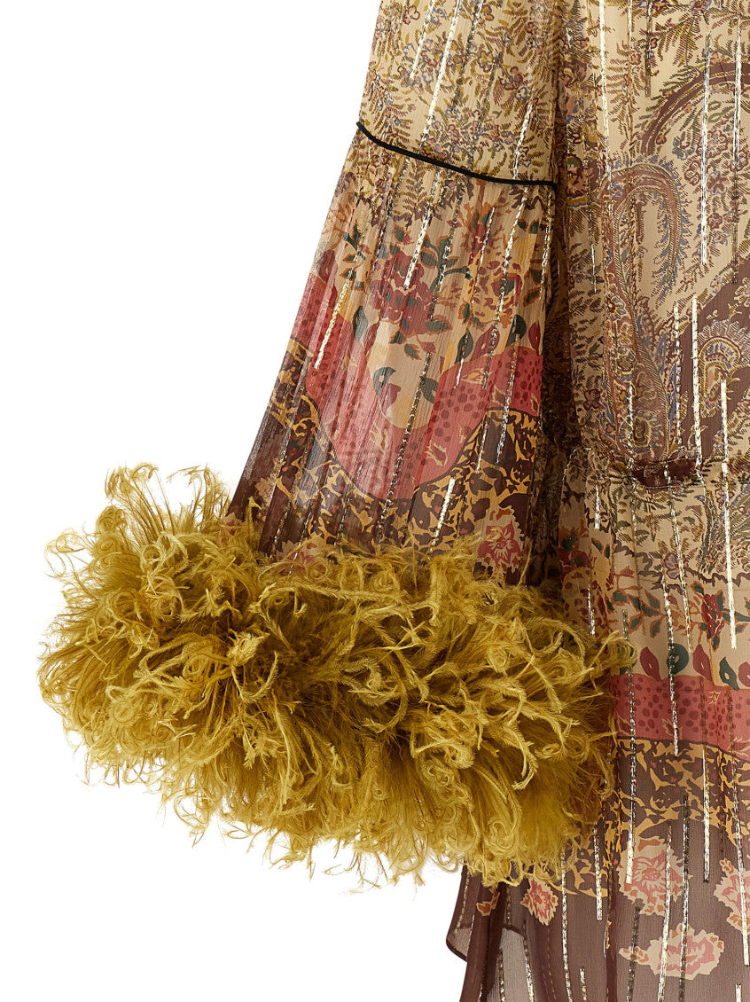 Multicolor 'Voyage Imaginaire Paisley' Top 4