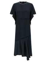 Blue Ruffle dress 1