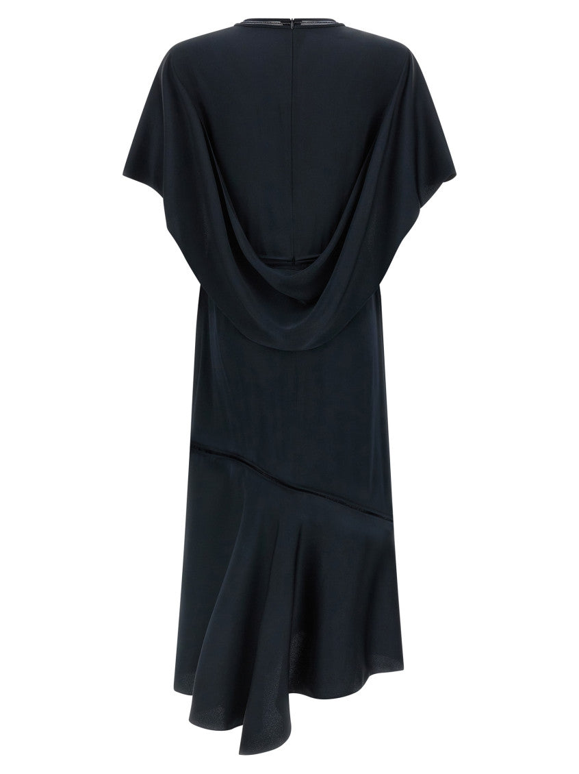 Blue Ruffle dress 2