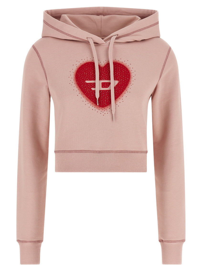Pink 'F-Slimmy-Hood-S5' hoodie 1