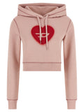 Pink 'F-Slimmy-Hood-S5' hoodie 1