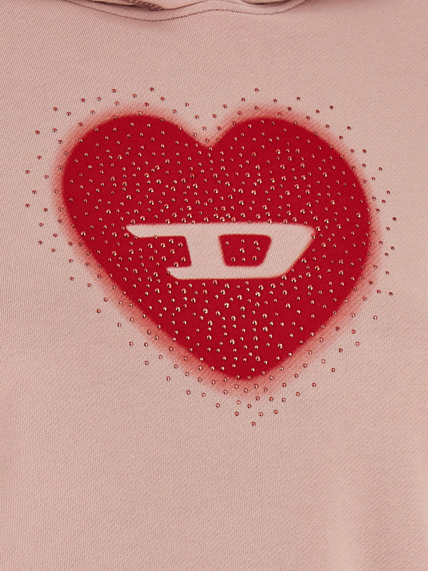 Pink 'F-Slimmy-Hood-S5' hoodie 4