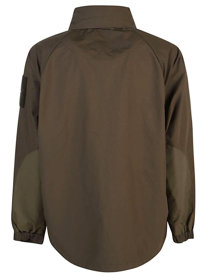 Olive Nylon Blouson Jacket 2