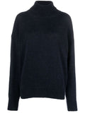 Navy Blue Turtleneck Sweater 1