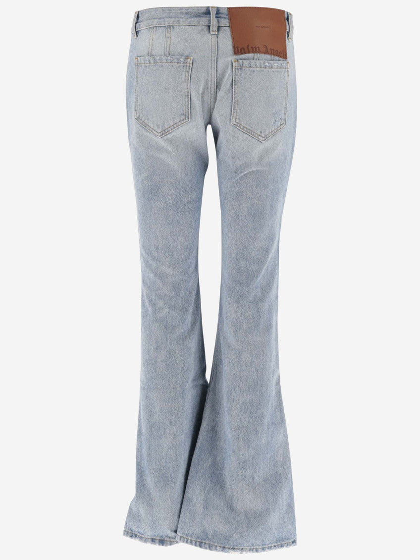 Light Blue Flared Jeans 2