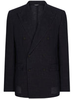 Navy Blue Double Breasted Blazer 1