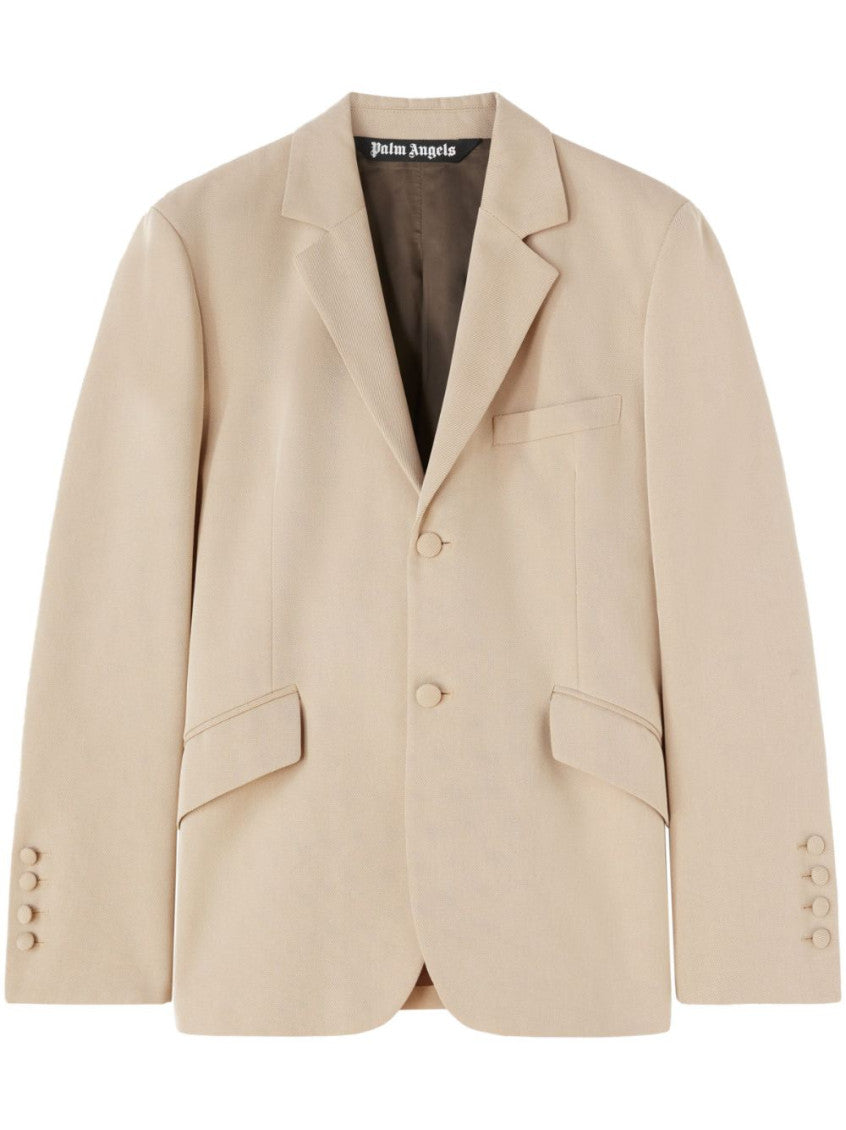 Beige Viscose blazer 1