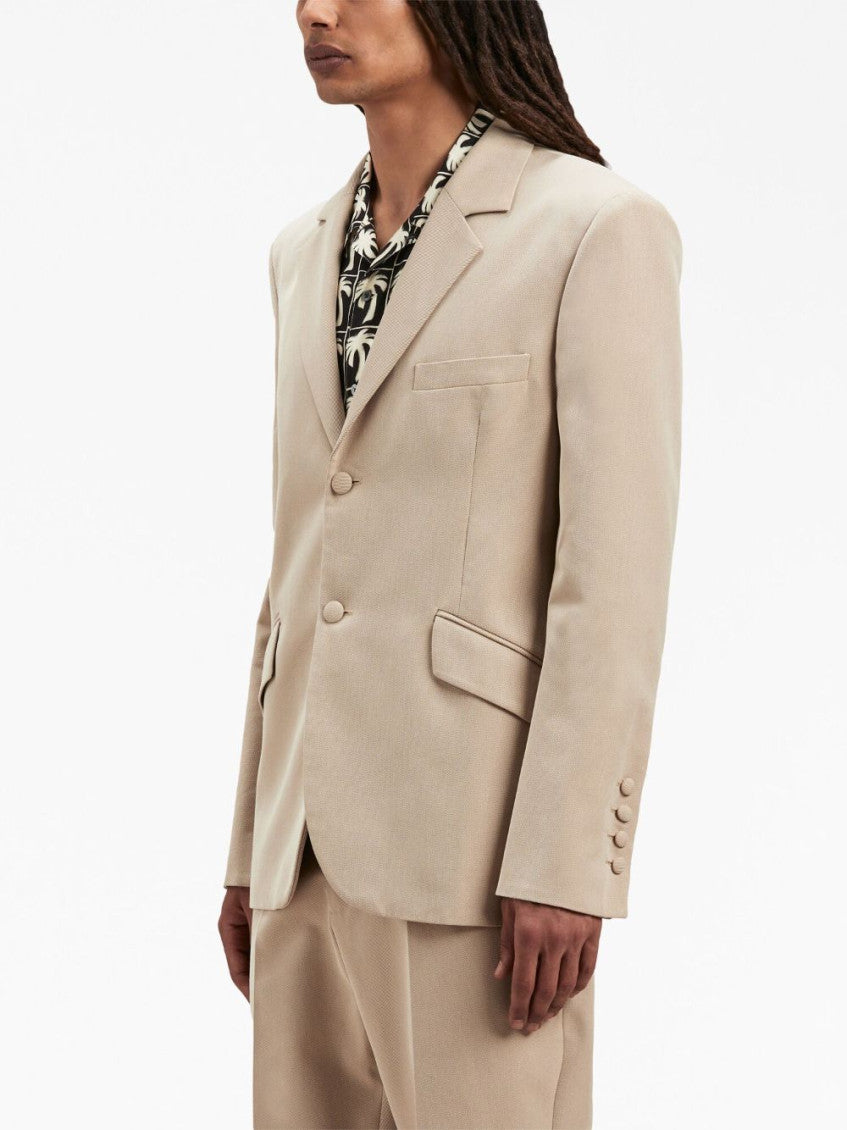 Beige Viscose blazer 2