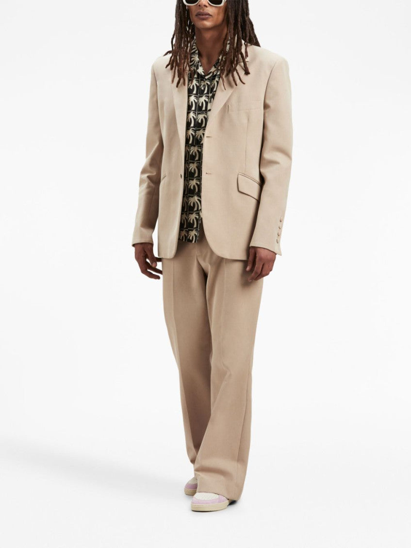 Beige Viscose blazer 5