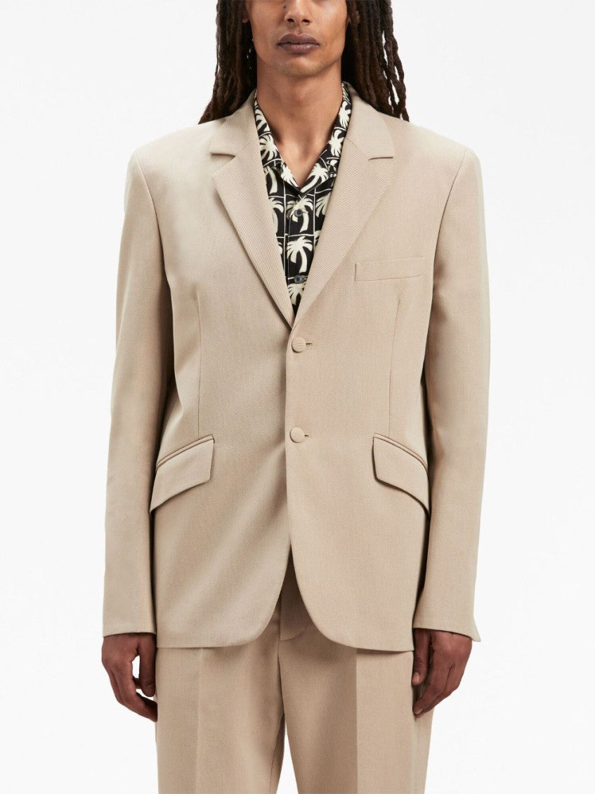 Beige Viscose blazer 6