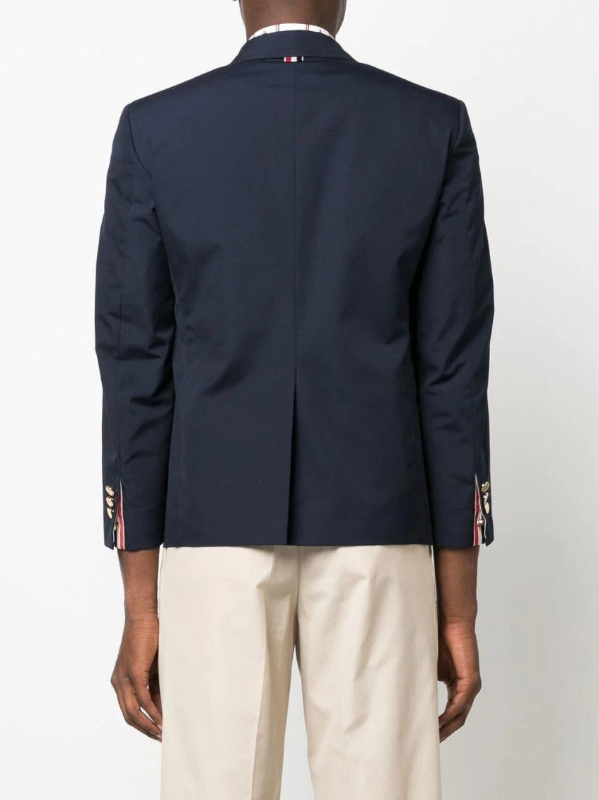 Navy Blue Single Breasted Blazer 3