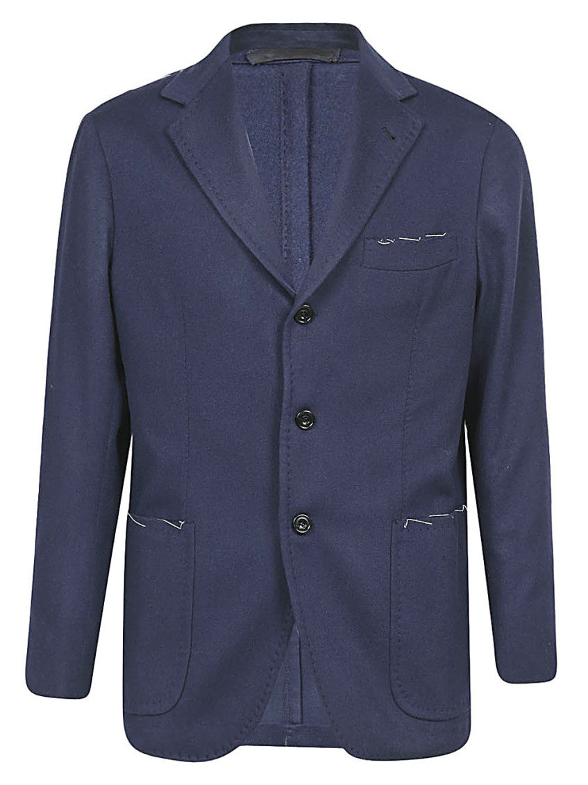 Blue Wool Blazer 1
