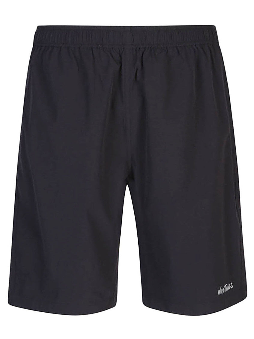 Black Logo Shorts 1