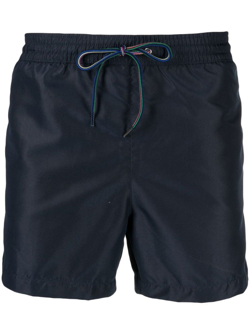 Black Logo Swim Shorts 1
