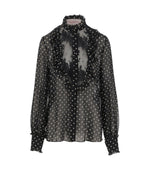 Black Polka Dot Shirt 1