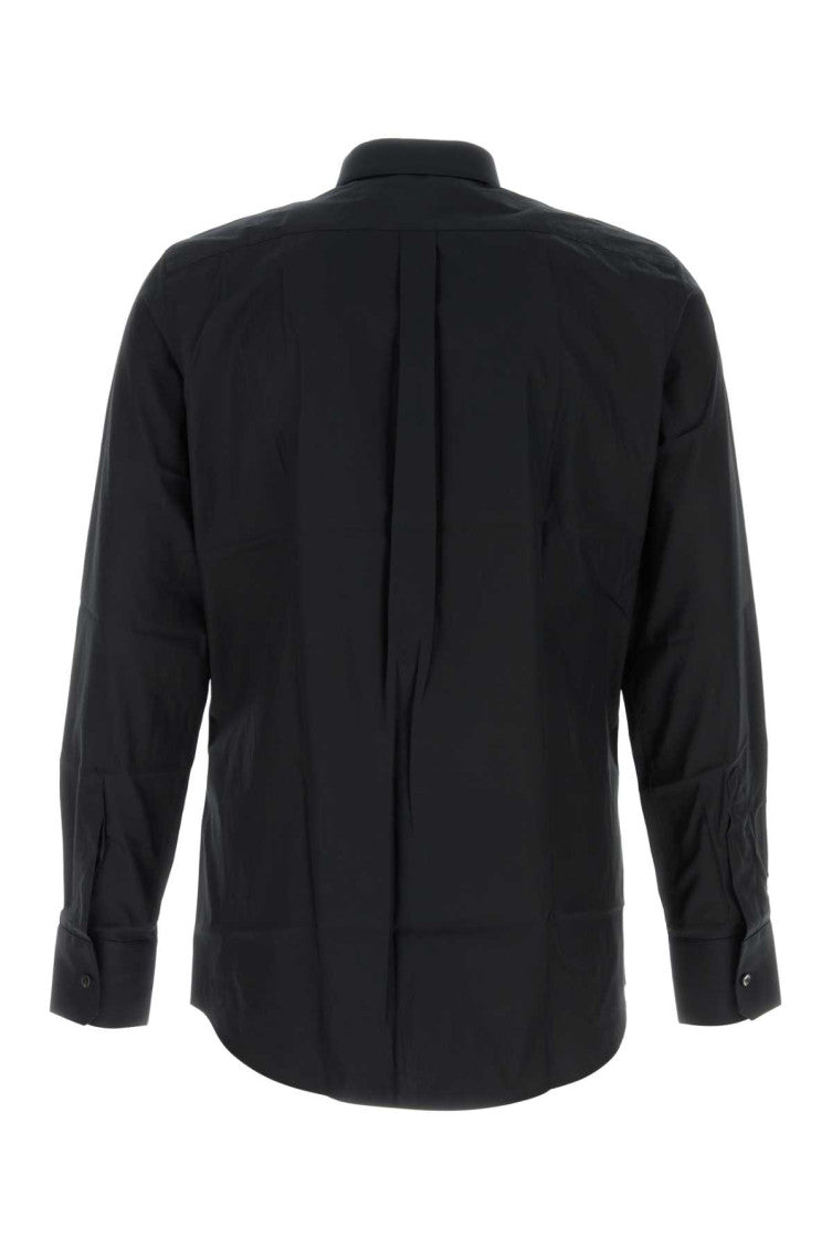 Black poplin shirt  2