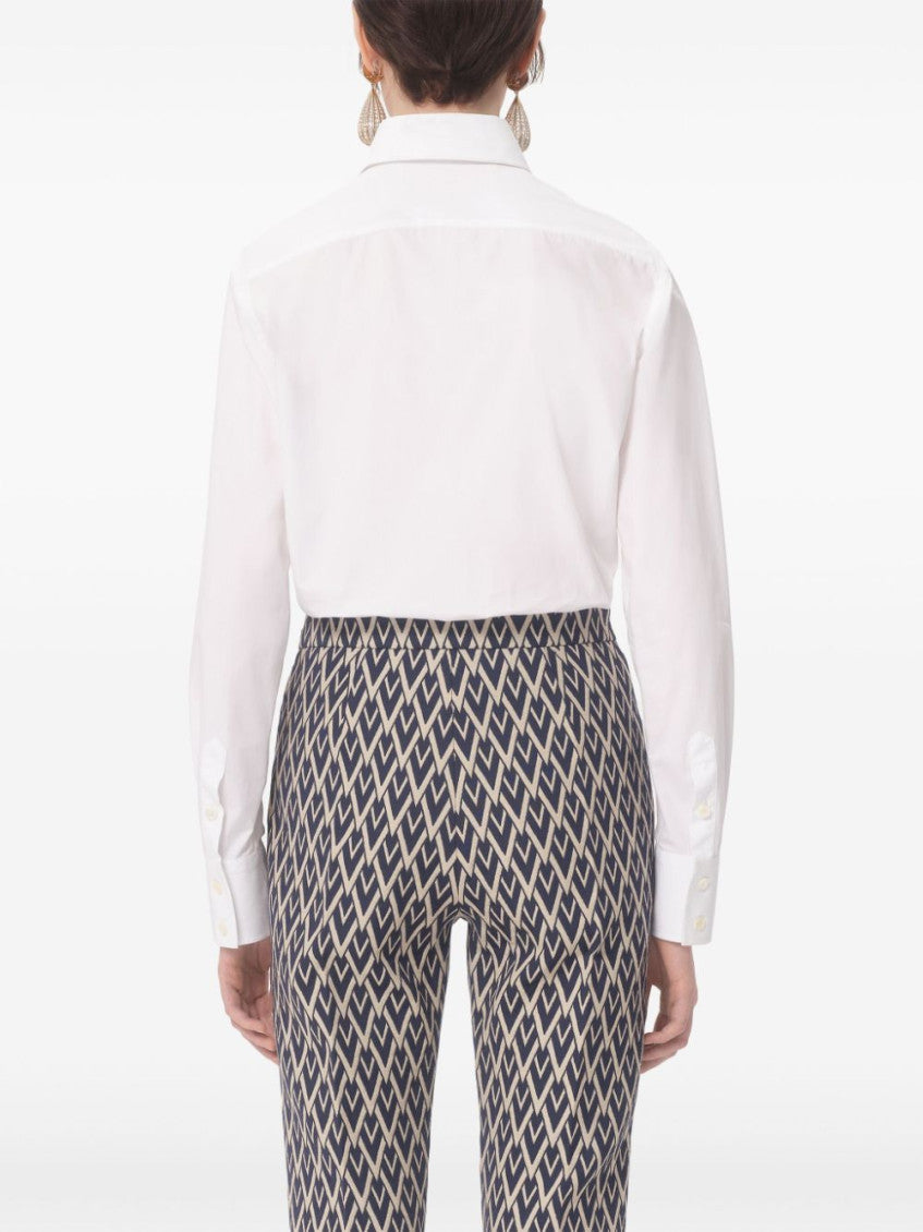 White Cotton poplin shirt 4