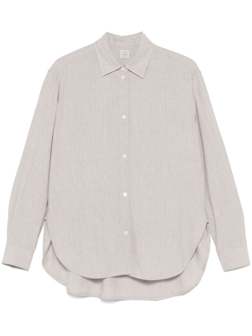 Grey Viscose shirt 1