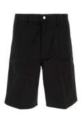 Black twill Simple Short  1