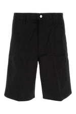 Black twill Simple Short  1