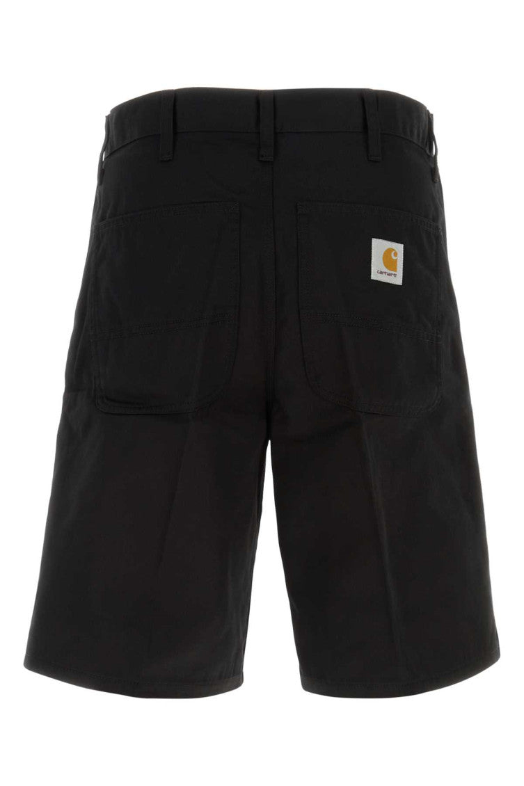 Black twill Simple Short  2